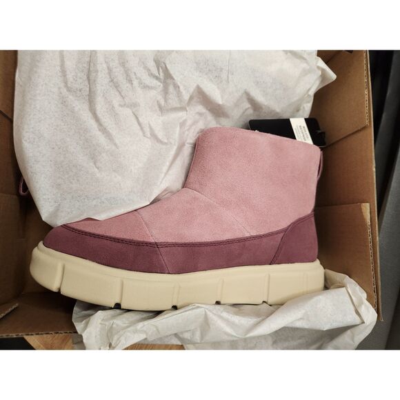 Sorel Youth Explorer III Slip-On Waterproof Boots Size 7 Mauve - Picture 11 of 12